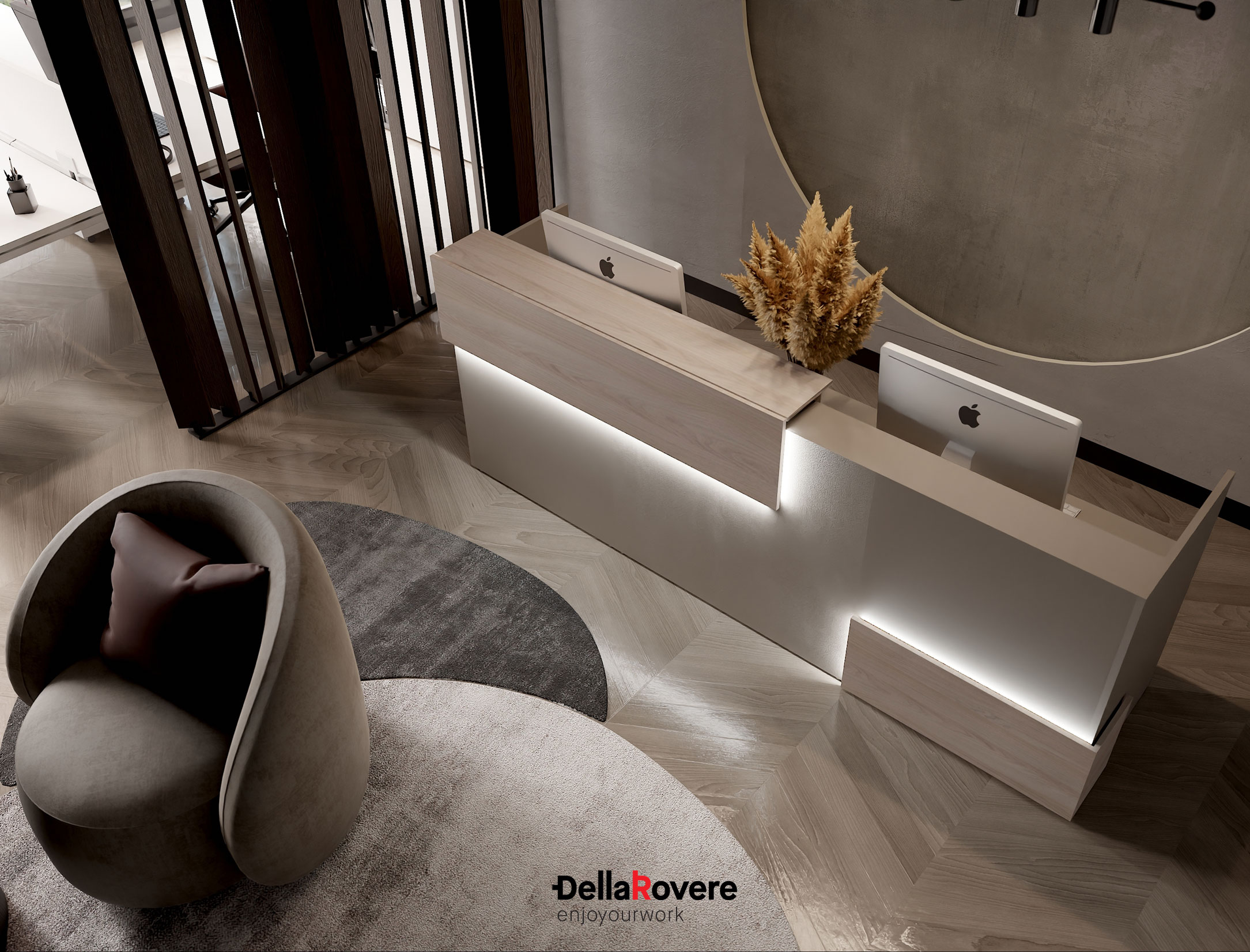 Reception Furniture - LITHOS - Della Rovere_2