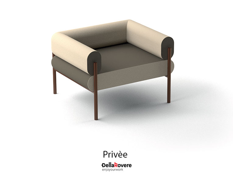 Fauteuil, sofa, pouf et table - Canapé, fauteuil, pouf and table - Della Rovere_10