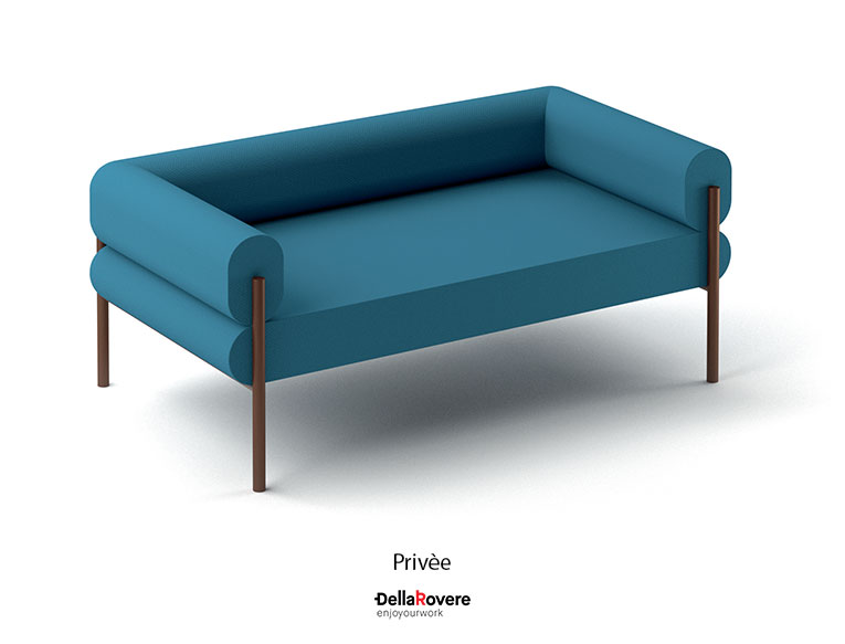 Fauteuil, sofa, pouf et table - Canapé, fauteuil, pouf and table - Della Rovere_7