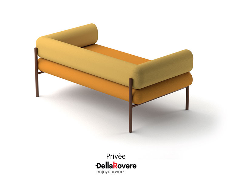 Fauteuil, sofa, pouf et table - Canapé, fauteuil, pouf and table - Della Rovere_6